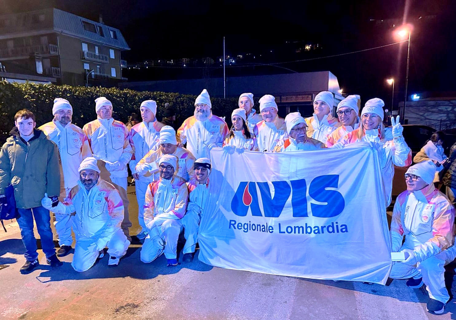AVIS e lo SPIRITO OLIMPICO: anche Avis Provinciale di Lecco protagonista del viaggio della fiamma olimpica